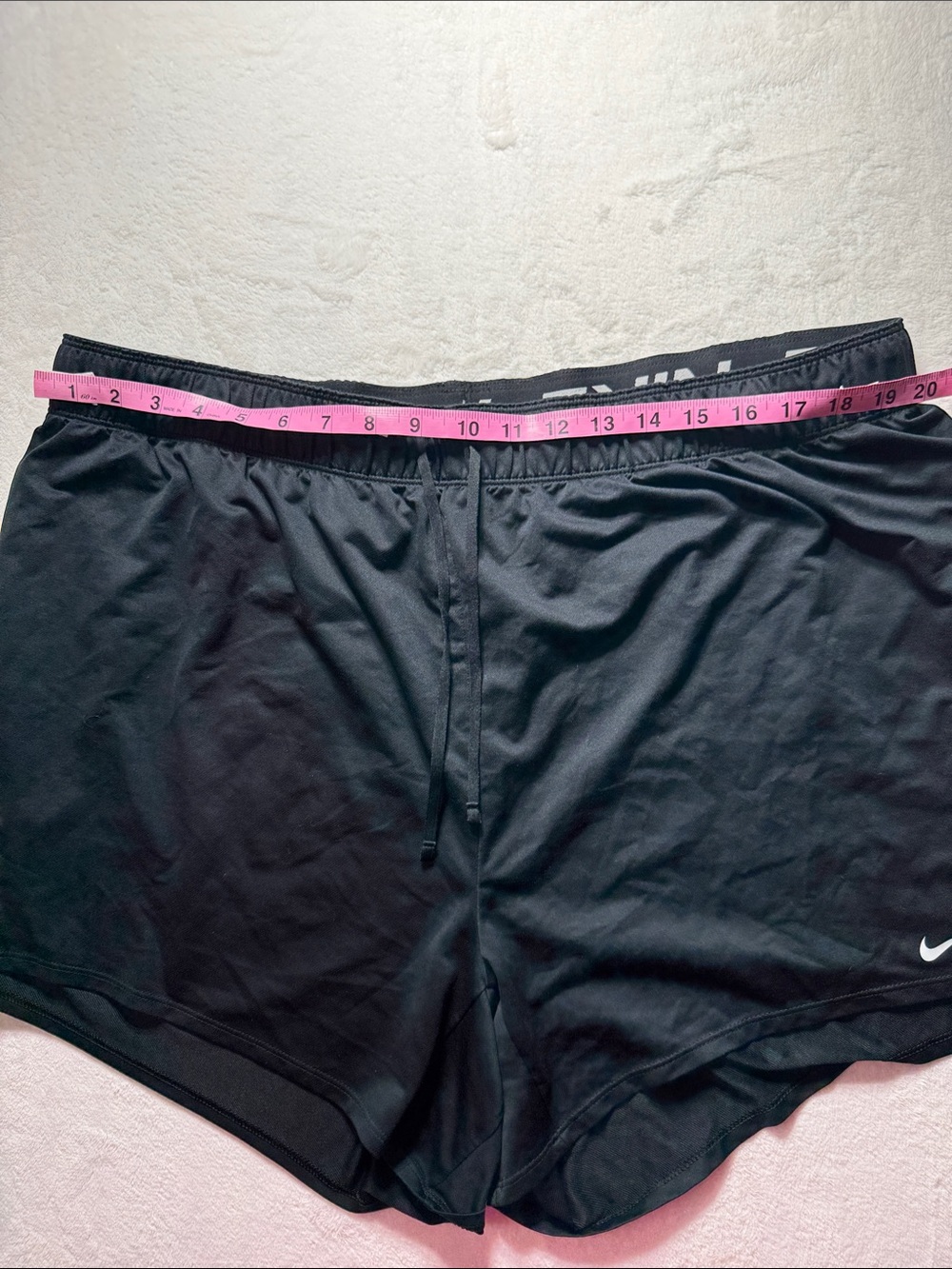 Nike Women's Black Athletic Shorts - Picture 4 of 6